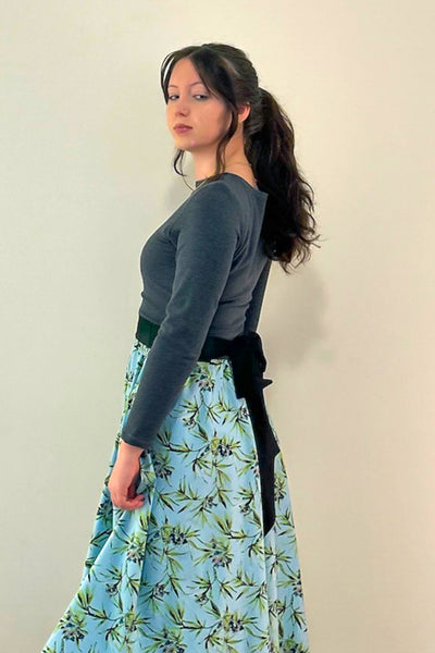 Dani Top in Grey