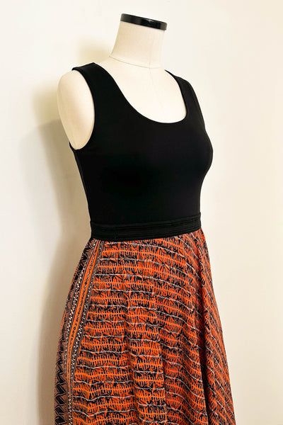 Ember Lines Tank Dress with Pockets - Medium