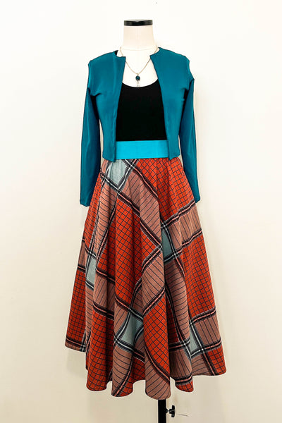 Earth & Sea Reversible Dress with Pockets - Medium