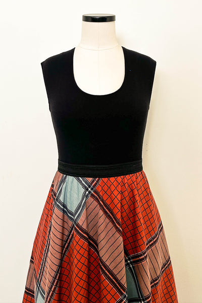 Earth & Sea Reversible Dress with Pockets - Medium