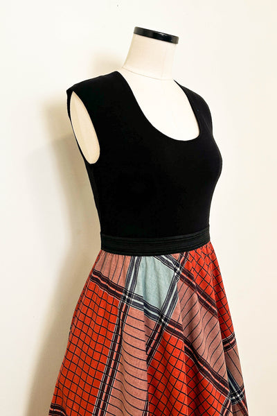 Earth & Sea Reversible Dress with Pockets - Medium