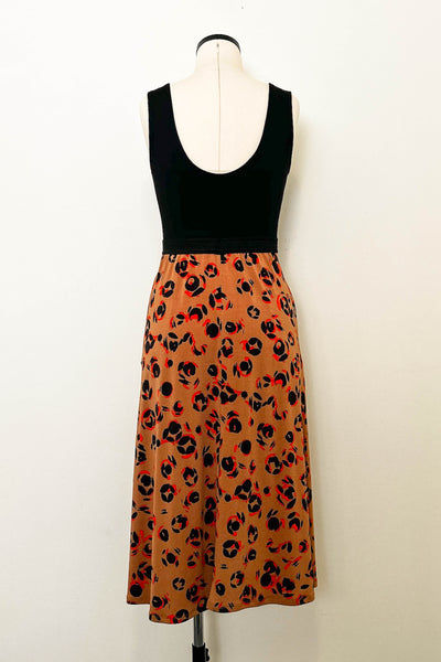Cinnamon Rose Tank Dress with Pockets - Medium