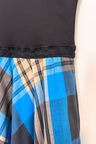 Windowpane Dress w/ Pockets MEDIUM