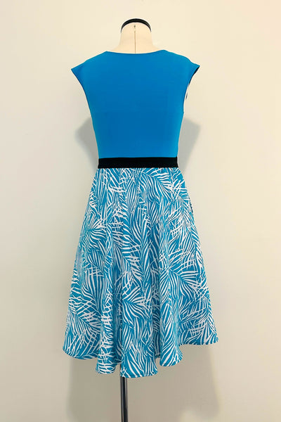 Azure Tide Dress w/ Pockets SMALL