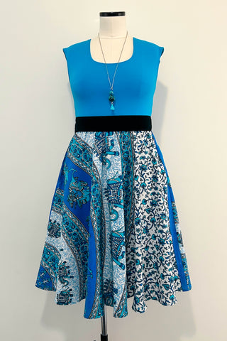 Ocean Bazaar Dress w/ Pockets LARGE