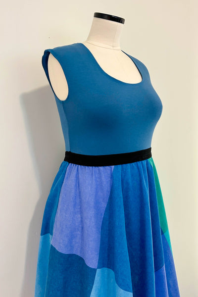Sea Glass Dress w/ Pockets LARGE