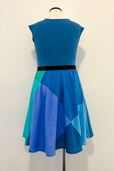 Sea Glass Dress w/ Pockets LARGE