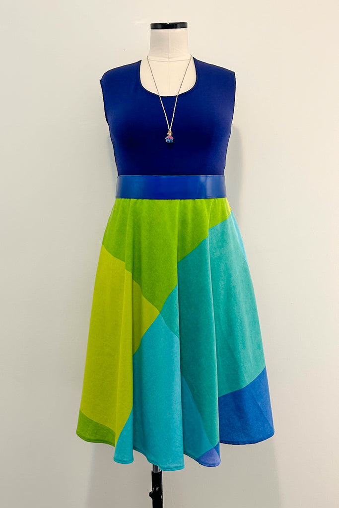 Sea Glass Dress w/ Pockets XL