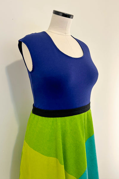 Sea Glass Dress w/ Pockets XL
