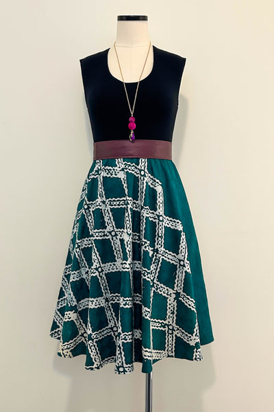 Jade Lagoon Dress w/ Pockets MEDIUM