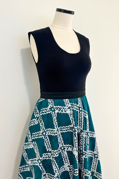 Jade Lagoon Dress w/ Pockets MEDIUM