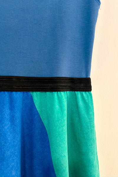 Sea Glass Dress w/ Pockets LARGE
