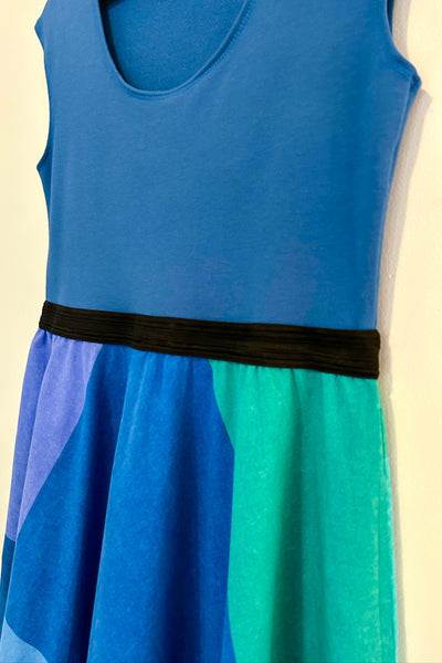 Sea Glass Dress w/ Pockets LARGE