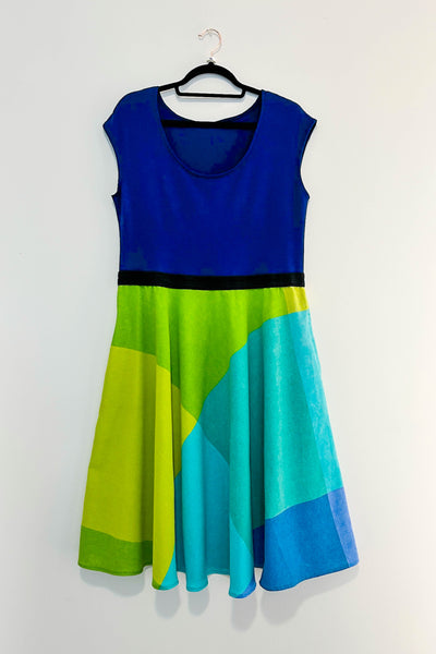 Sea Glass Dress w/ Pockets XL