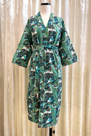 Kantha Robe ~ Leaves