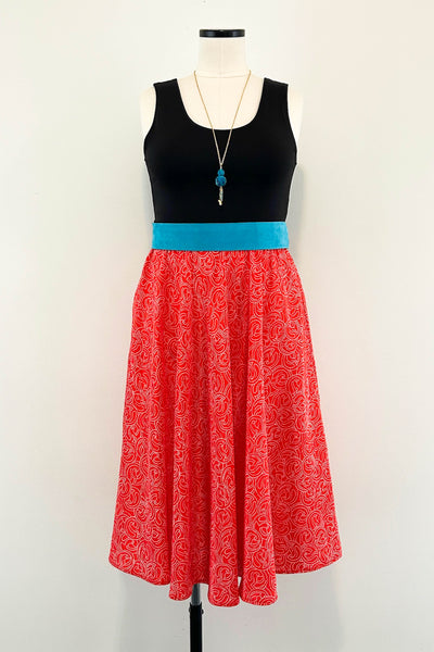 Fiesta Dress w/ Pockets LARGE