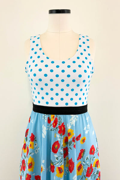 Blue Skies Dress w/ Pockets MEDIUM