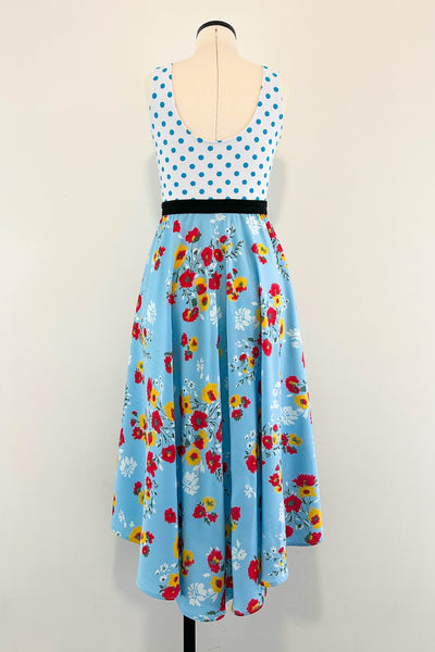 Blue Skies Dress w/ Pockets MEDIUM