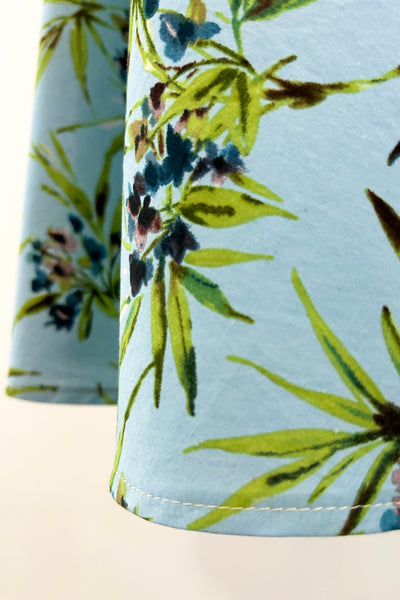 Blue Bamboo Dress w/ Pockets SMALL