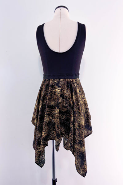 Black Velvet Dress w/ Pockets MEDIUM