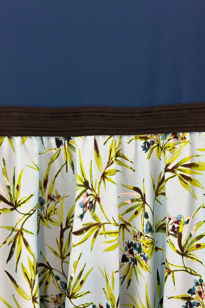 Blue Bamboo Dress w/ Pockets SMALL