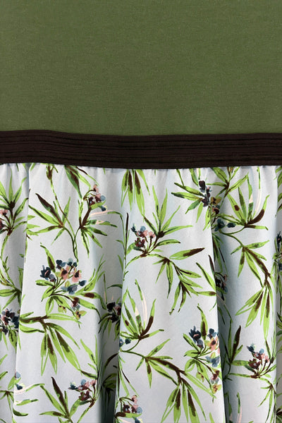 Blue Bamboo Dress w/ Pockets MEDIUM