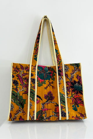 Velvet Tote ~ Marigold