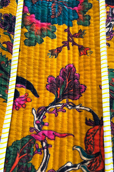 Velvet Tote ~ Marigold