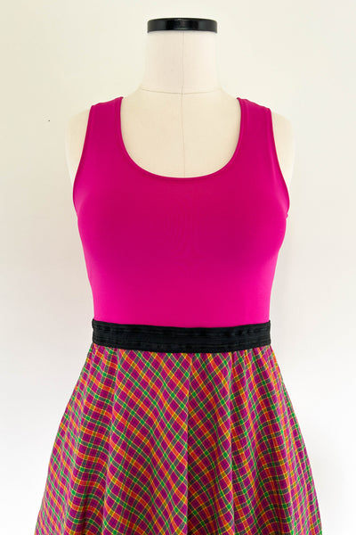 Fuchsia La La Dress w/ Pockets MEDIUM