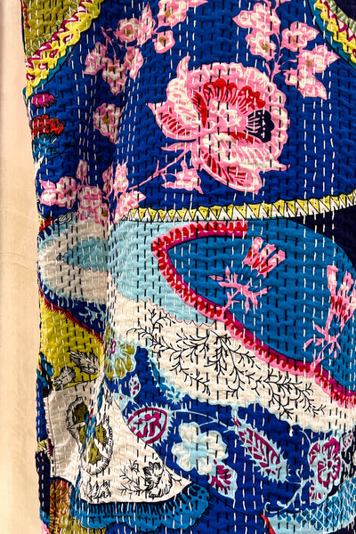 Kantha Robe ~ Cherry Blossom