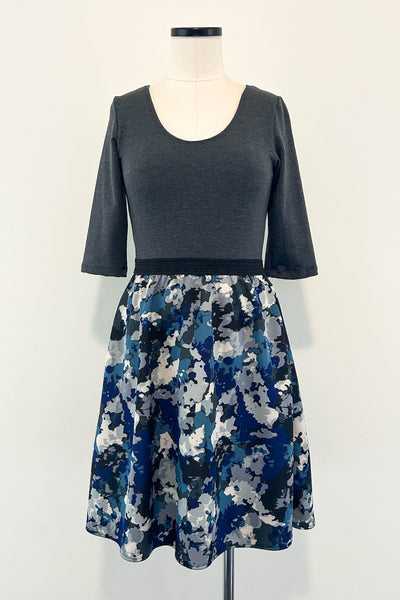 Inkstorm Dress w/ Pockets SMALL