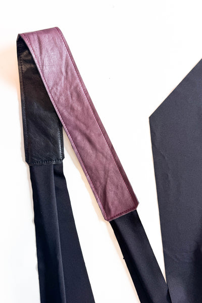 Plum Wrap Belt