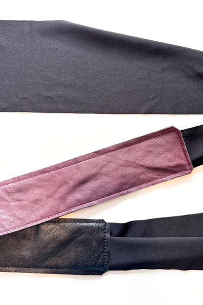 Plum Wrap Belt