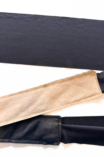 Sand Suede Wrap Belt