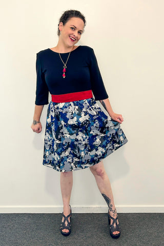 Inkstorm Dress w/ Pockets LARGE