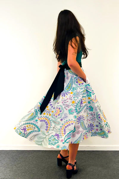 Day Dreamer Reversible Dress with Pockets - Small