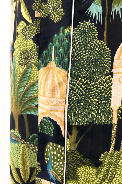 Cotton Robe ~ Peacock