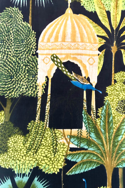 Cotton Robe ~ Peacock