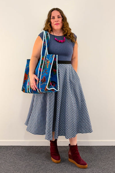 Picnic Dress w/ Pockets MEDIUM