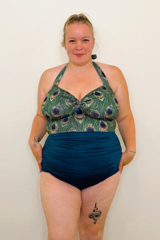 Grace Bottoms in Teal