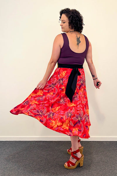 Coral Ember Dress w/ Pockets MEDIUM