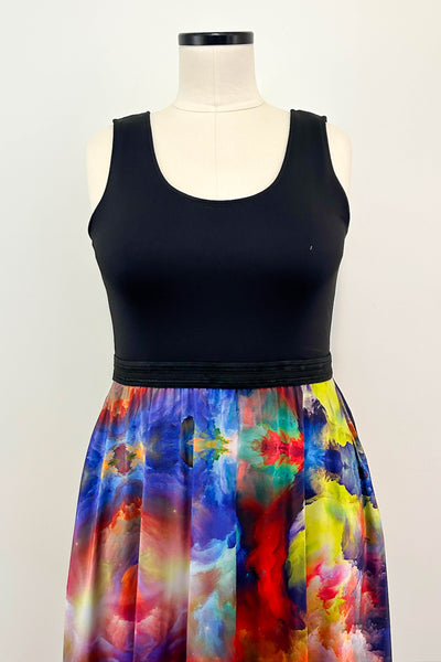 Electric Storm Dress w/ Pockets LARGE