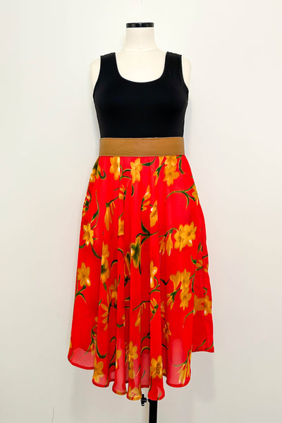 Summer Crush Dress w/ Pockets LARGE