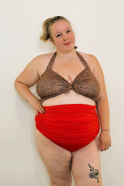 Marilyn Top in Leopard