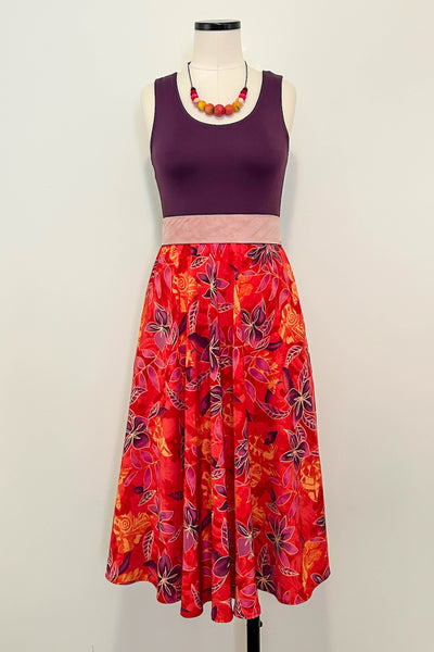 Coral Ember Dress w/ Pockets MEDIUM