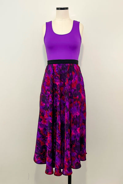 Purple Rain Dress w/ Pockets MEDIUM