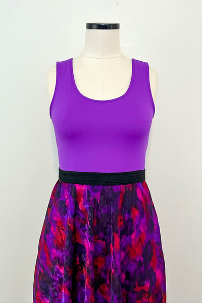 Purple Rain Dress w/ Pockets MEDIUM