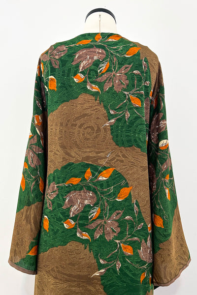 Angel Wing Upcycled Dress ~ Woodland Silk