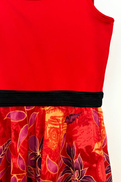 Coral Ember Dress w/ Pockets SMALL