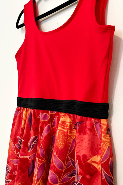 Coral Ember Dress w/ Pockets SMALL